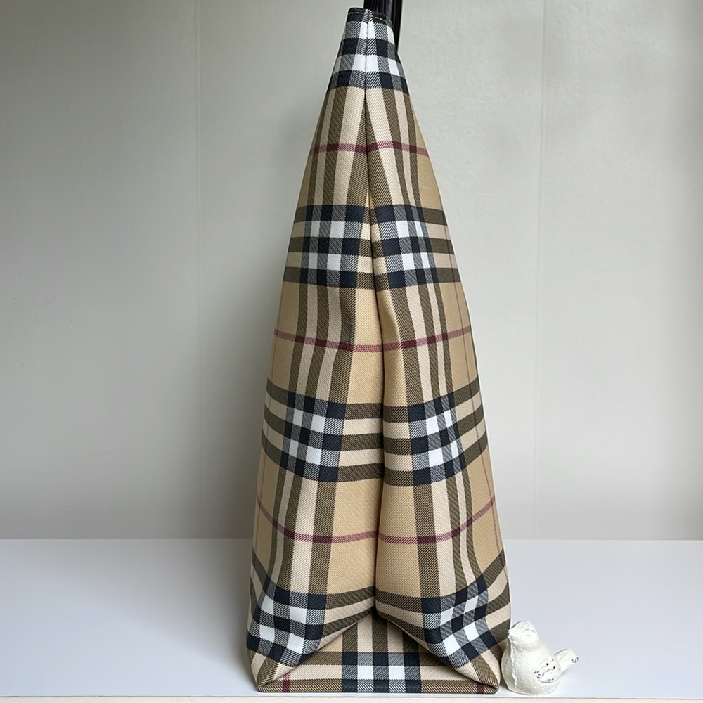 BURBERRY Nova Check Tote Bag - Picture 12 of 16